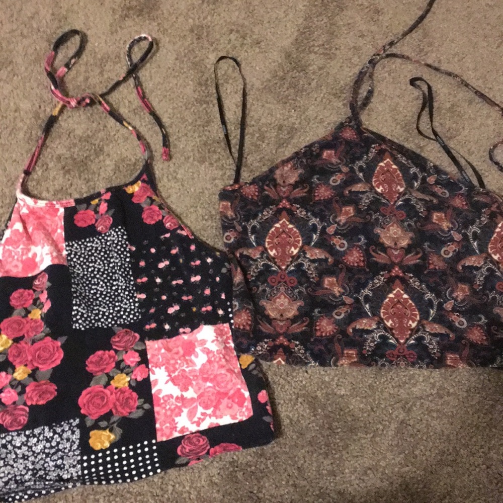 Halter Crop Tops